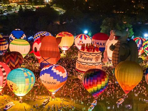 Schedule of 2023 Great Forest Park Balloon Race events